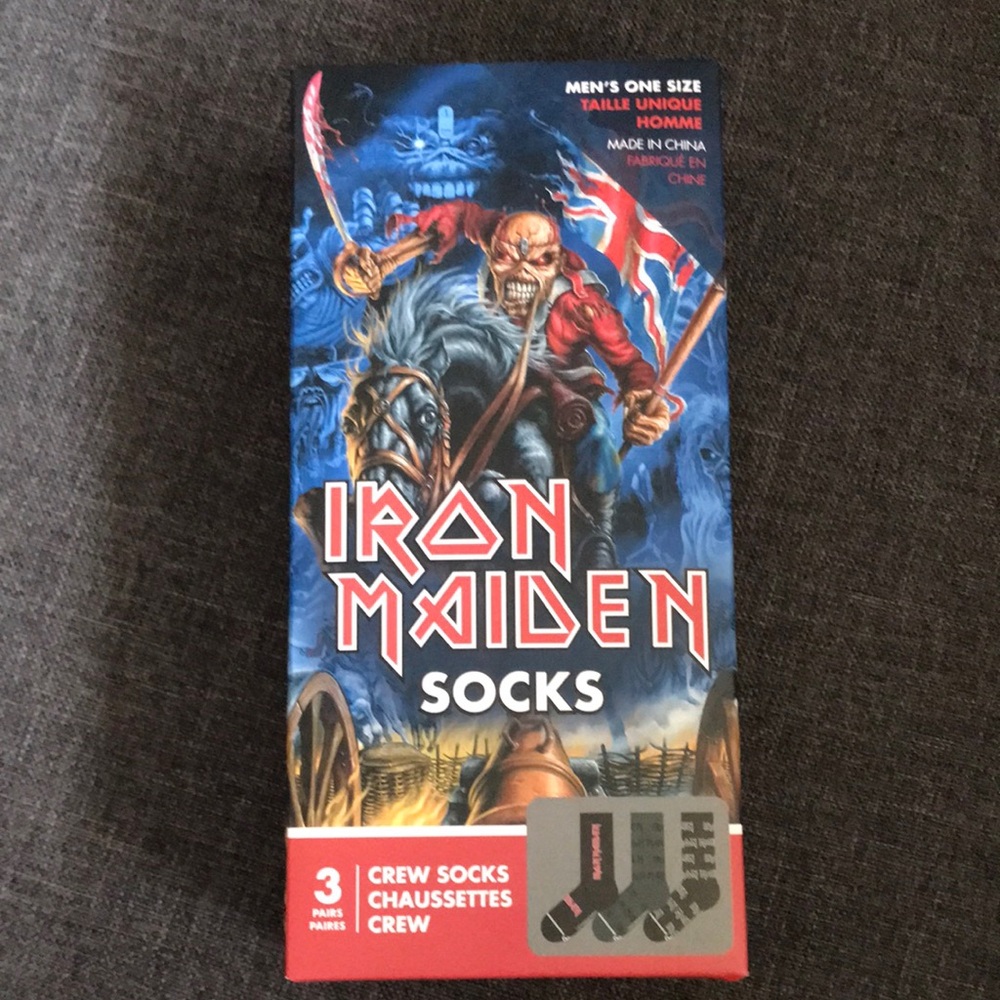 Iron Maiden Crew Socks
